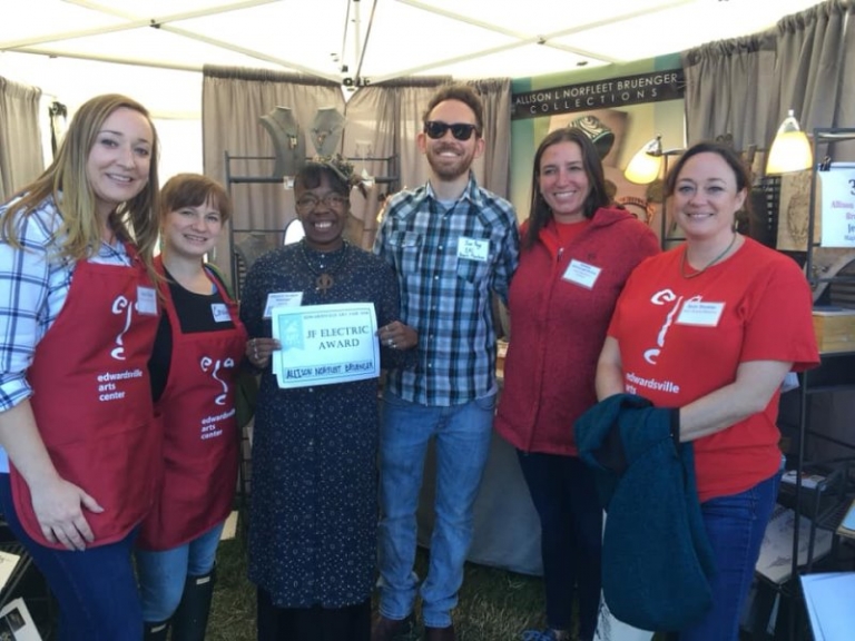 JF Electric Award Edwardsville Art Fair Edwardsville