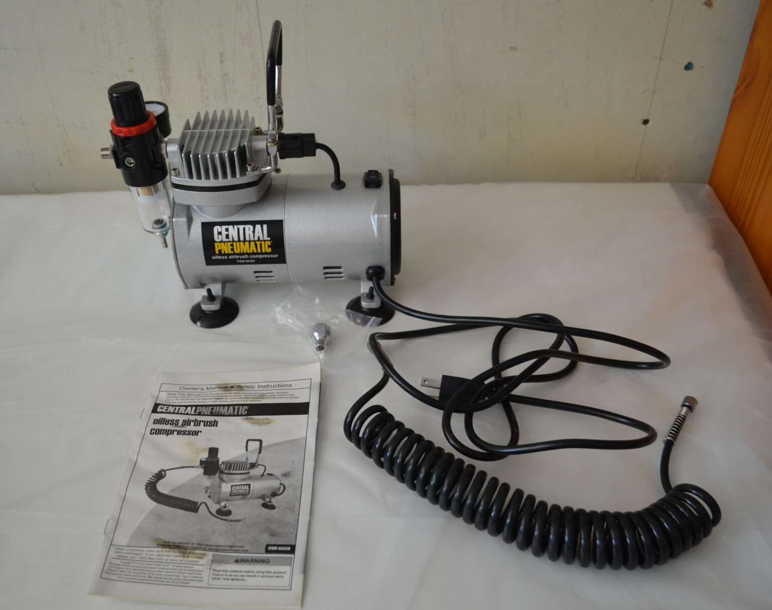 For Sale Central Pneumatic Airbrush Compressor and Professional 6