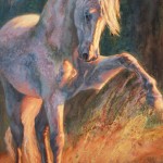 horse_prancing_pawing_force-of-nature_painting_lanie-frick_artist_acrylic_art