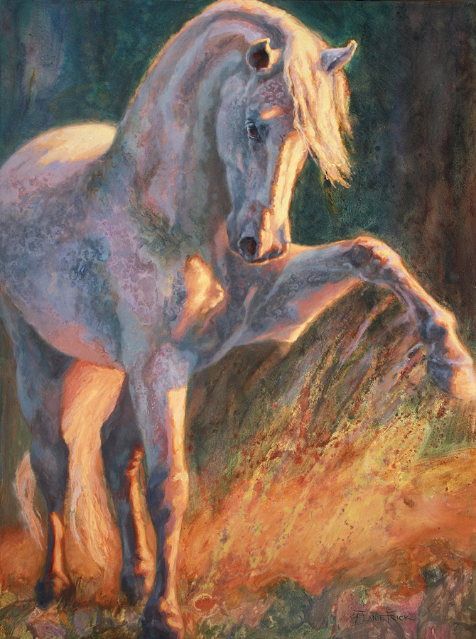 horse_prancing_pawing_force-of-nature_painting_lanie-frick_artist_acrylic_art