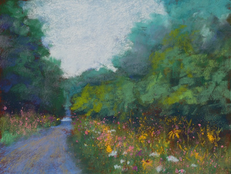 wildflower-country-road